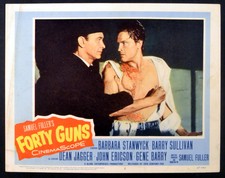 FORTY GUNS 1957 Barry Sullivan, John Ericson - Samuel Fuller LOBBY CARD