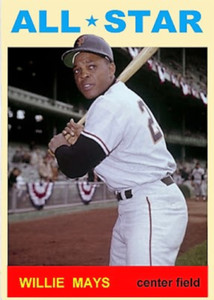 WILLIE MAYS 64 ACEO ART CARD AS#### BUY 5 GET 1 FREE #### or 30% OFF 12 OR MORE