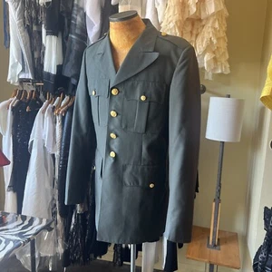 US Army Dress Green Uniform Jacket  Size 38 L - Picture 1 of 8