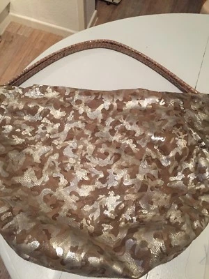 Taschengriffe Kunstleder Kork Reptilien Optik, Neu - Bild 1 von 4