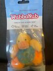 NEW WubbaNub Yellow Duck Ducky Baby Pacifier Baby Soothie Infant Lovie Boy Girl