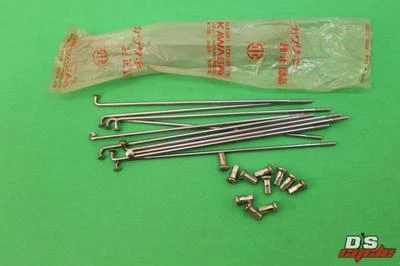 NOS Kawasaki 1971 F81M 1970 F5 Outer Spoke QTY10 part# 41028-034 - Image 1 of 4