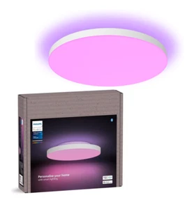 Philips Hue Datura 57,4cm XL rund LED Smart Deckenleuchte 4850lm (beschädigt!) - Picture 1 of 4