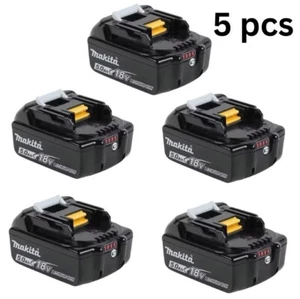 GENUINE Makita BL1850B-LX5 18V 5.0Ah Li-ion Cordless Battery (5-Pack) - Picture 1 of 1