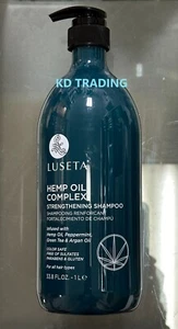 LUSETA ~HEMP OIL COMPLEX Argan Oil Growth Stimulate STRENGTHENING SHAMPOO 1000ml - Picture 1 of 3