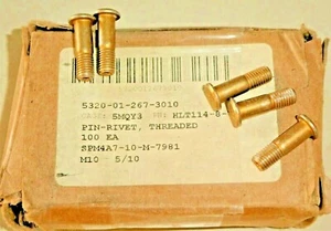 PIN-RIVET AICRAFT LISI AEROSPACE HLT114-8-7, 5320-1-267-3010 NEW OLD STOCK (NOS) - Bild 1 von 13