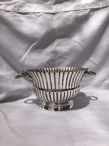 Rare Vintage Mexican Sterling Silver Hand Hammered Trophy Bowl - Picture 1 of 6