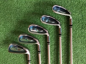 LADIES Mizuno EURUS 2017 Turquoise Blue Irons #7-9,Pw,Sw(5Clubs)/EXS/Flex:Ladies - Picture 1 of 5