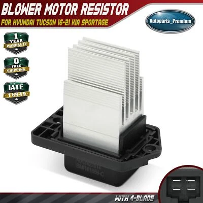 Heater Blower Motor Resistor for Hyundai Tucson 2016-2021 Kia Sportage 2016-2022 - Изображение 1 из 4