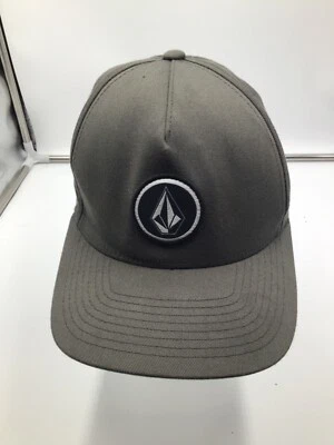 Volcom Gray Flexfit S-M Polyester Blend Baseball Cap H9 - Image 1 of 4