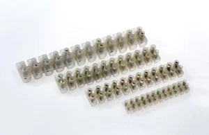 Screw Terminal Block Connector Strips 12 Way 3A 6A 10A 20A 30A 60A 80A 100A 380V - Picture 1 of 1