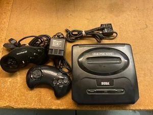 **Preisverfall** Sega Genesis mit 2 Controllern MK-1631 & allen Kabeln - Bild 1 von 7