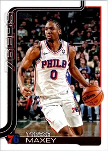 2025 Topps NBA Tyrese Maxey #21 76ers Philly. - Foto 1 di 2