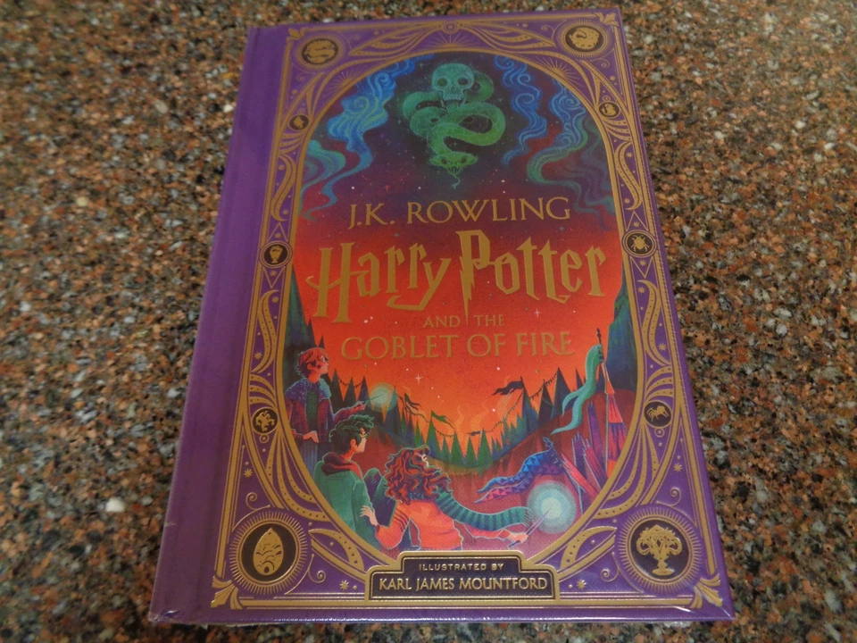 Harry Potter and the Goblet of Fire (Harry Potter, Book 4) (Interactive Illustrated Edition) by J. K. Rowling (2025, Hardcover)