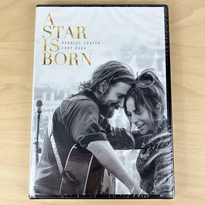 Новый! Звезда родилась (DVD, 2018) Леди Гага, Брэдли Купер совершенно новый запечатанный! - Изображение 1 из 2