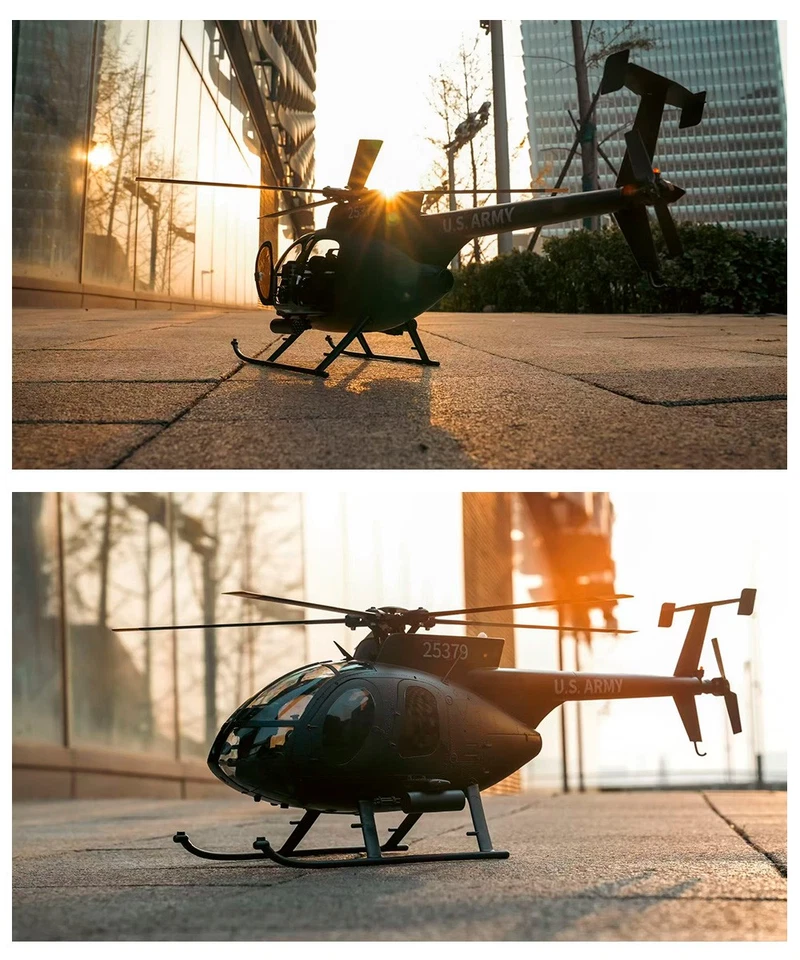YUXIANG F119S MD500 Helicopter 9CH GPS Optical Flow Altitude Hold 6-Axis Gyro - Bild 1 von 4