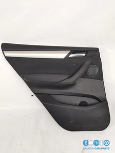 Original BMW F25 Door Panel Fabric Rear Left 7279905 Black - Picture 1 of 9