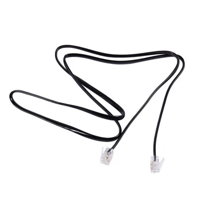 3x(RJ11 6P4C cavo telefonico modem ADSL 1 metro O7N8)2801 - Immagine 1 di 4