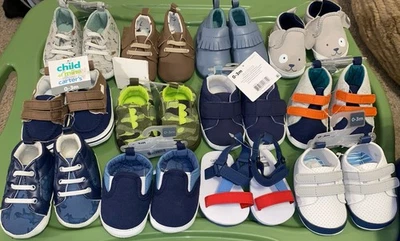 Lote de 12 zapatos niño mío/gerber para niño, talla 0/3M Foto 1 de 4