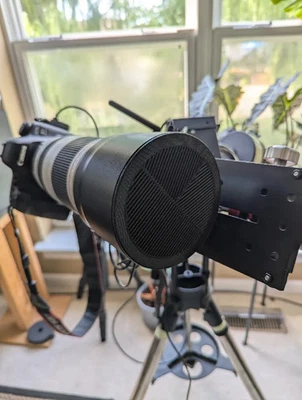 Canon EF 100-400mm f/4.5-5.6L IS II USM Bahtinov Mask – Color Black - New - Image 1 of 2