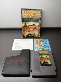 Dungeon Magic: Sword of the Elements (NES) - Authentic Good Condition In Box