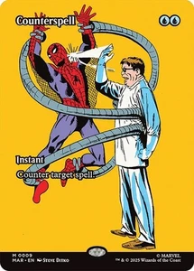 Counterspell BORDERLESS - 0009 - Mythic - Marvel's Spider-Man MAR MTG - Picture 1 of 1