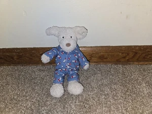 Jellycat London kleiner Gutenacht-Welpe Hund in blau Pyjama 9 Zoll nicht mehr produziert - Bild 1 von 8