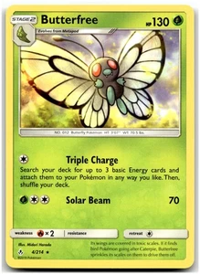 Butterfree 4/214 SM - Unbroken Bonds Pokemon Card NM - Imagen 1 de 1