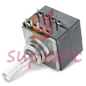 1pz Potenziometro 250K Log Audio Amp Controllo Volume Pot Stereo W Loudness - Foto 1 di 1