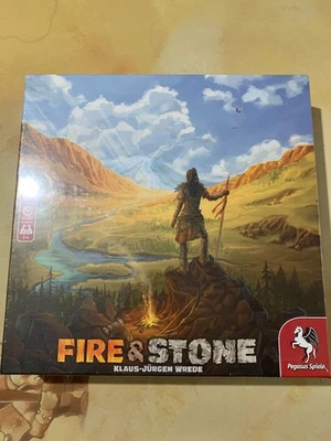 Fire and Stone Board Game - Pegasus Spiel - Klaus-Jurgen Vrede New Sealed - Image 1 of 2