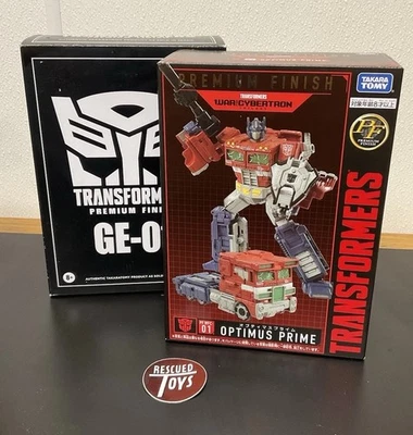 NEW Hasbro F5913 Transformers Takara Tomy Premium Finish GE-01 OPTIMUS PRIME - Image 1 of 4