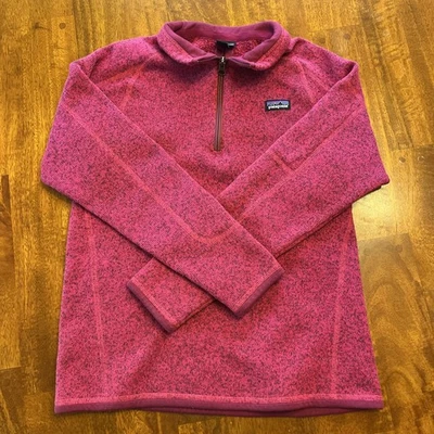 Kids Size 14 Patagonia Half Zip Pullover 100% Polyester Purple - Image 1 of 4