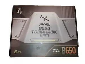 MSI MAG B650 TOMAHAWK WiFi AM5 ATX AMD Motherboard - Afbeelding 1 van 7