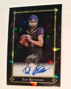 2025 Leaf Metal 92 Leaf Black Gold Crystal #92L-TR1 Tait Reynolds XRc Auto #2/2 - Picture 1 of 4