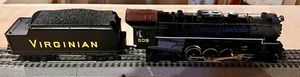 Lionel Virginian Berkshire #509 Steam Engine and Tender w/box & mailer 6-28681 - Picture 1 of 19