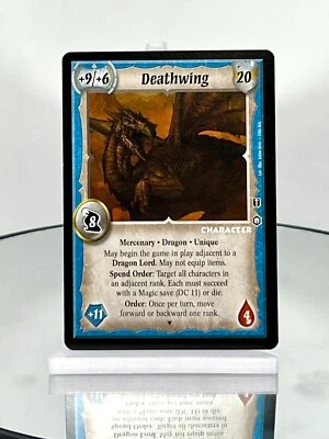 AEG Warlord: Saga of the Storm - Deathwing (Eye of the Storm Promo) NM - Image 1 of 2
