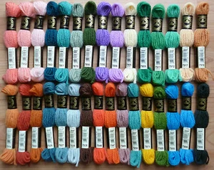 DMC Tapestry Wool Shades 7851 to 7999 One Skein £1.64; 2+ £0.82 each - Picture 1 of 32
