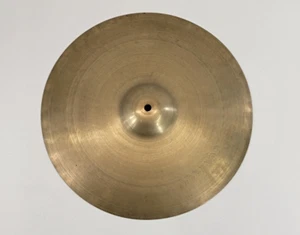 Zildjian Vintage Late 40d Trans Stamp Paper Thin 15" Crash Cymbal 786g - Picture 1 of 9
