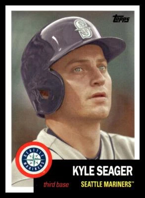 2016 Topps Archives #73 Kyle Seager Seattle Mariners - Image 1 of 2
