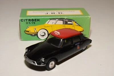 TT 1:43 JRD J.R.D. PNEUMATICI NERI CITROEN DS 19 DS19 TAXI PARISIEN PARIS COM... - Immagine 1 di 4
