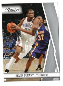 2010-11 Panini Prestige Kevin Durant #83 Oklahoma City Thunder Warriors OKC - NM - Picture 1 of 2