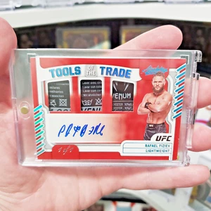 2023 Panini Chronicles UFC Rafael Fiziev 1/1 Patch Auto Tools of the Trade - Picture 1 of 11