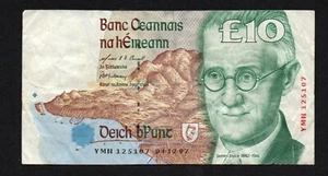 IRELAND 10 Pounds 1997, (28.02.97) Banknote - Picture 1 of 2