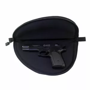 Tactical Pistol Handgun Soft Padded Case Gun Carry Storage Pouch Bag With Zipper - Picture 1 of 6