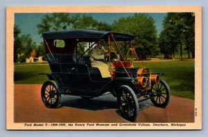 Postkarte Vintage Transport Autos Fort Modell T 1908 Henry Ford Museum Dearborn MI - Bild 1 von 2