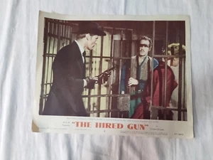 The Hired Gun Lobby Card #2 Anne Francis 1957 Vintage Ephemera - Picture 1 of 5