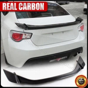 Alerón trasero de maletero de carbono real para Subaru BRZ Toyota FT86 GT86 Scion FR-S 13-20 - Imagen 1 de 13