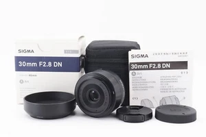 [Near Mint] Sigma 30mm F/2.8 DN ART Lens Black Micro Four Thirds From Japan - Picture 1 of 12