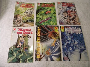  ELFQUEST BLOOD OF TEN CHIEFS #4-9 GRÁFICOS WARP  - Imagen 1 de 1