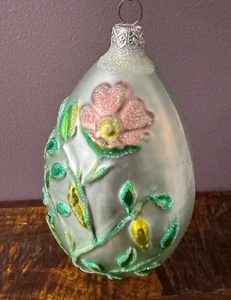 1996 Patricia Breen Ornament Chrysalis Egg Green Easter Christmas Retired #9608 - Picture 1 of 7